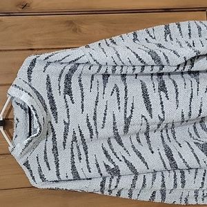 Maurices Zebra Sweater